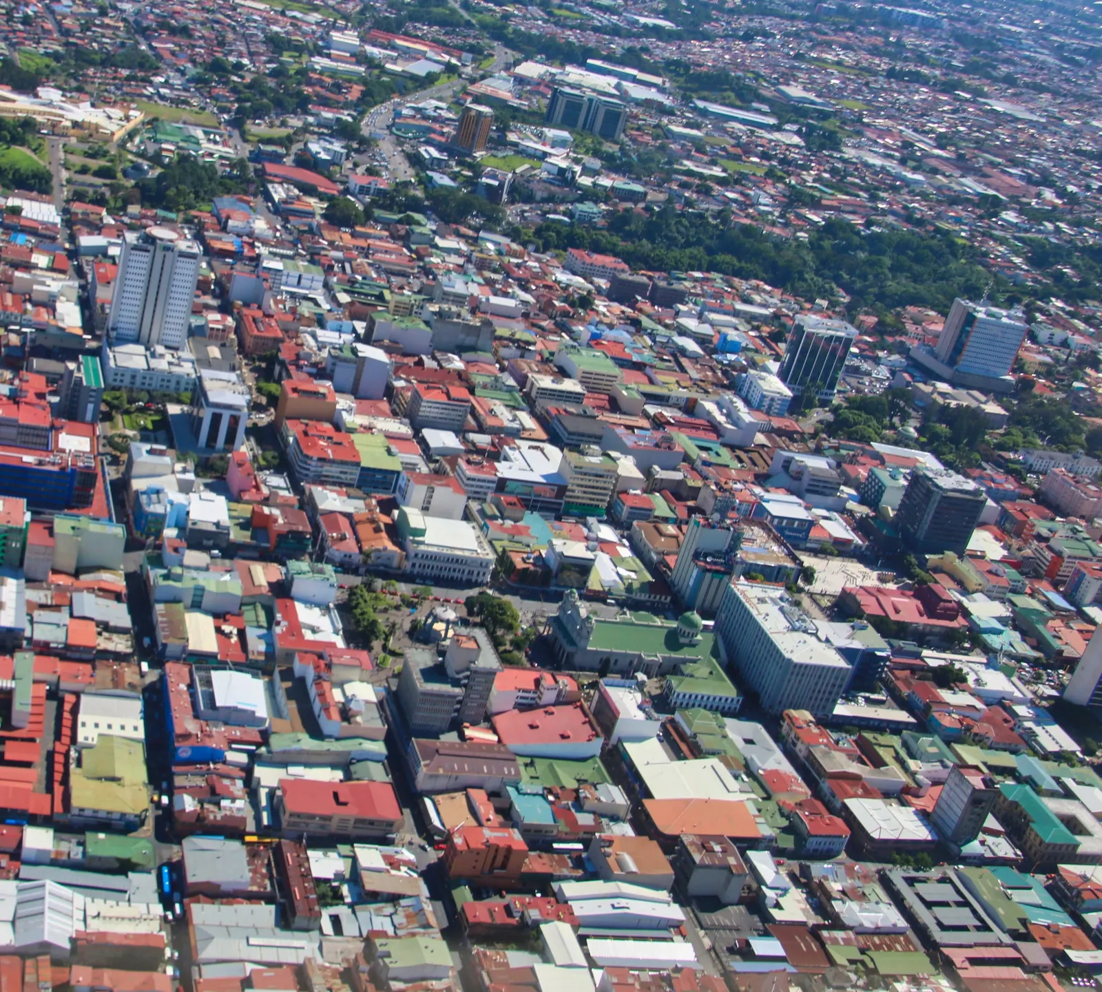 Cartago from above